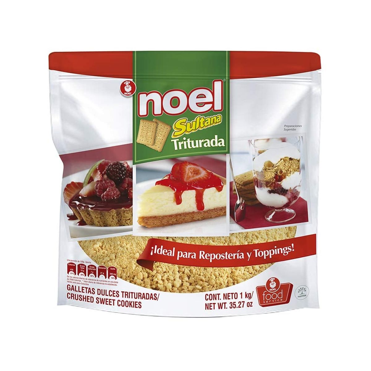 NOEL - Galletas Sultana Trituradas X 1Kg