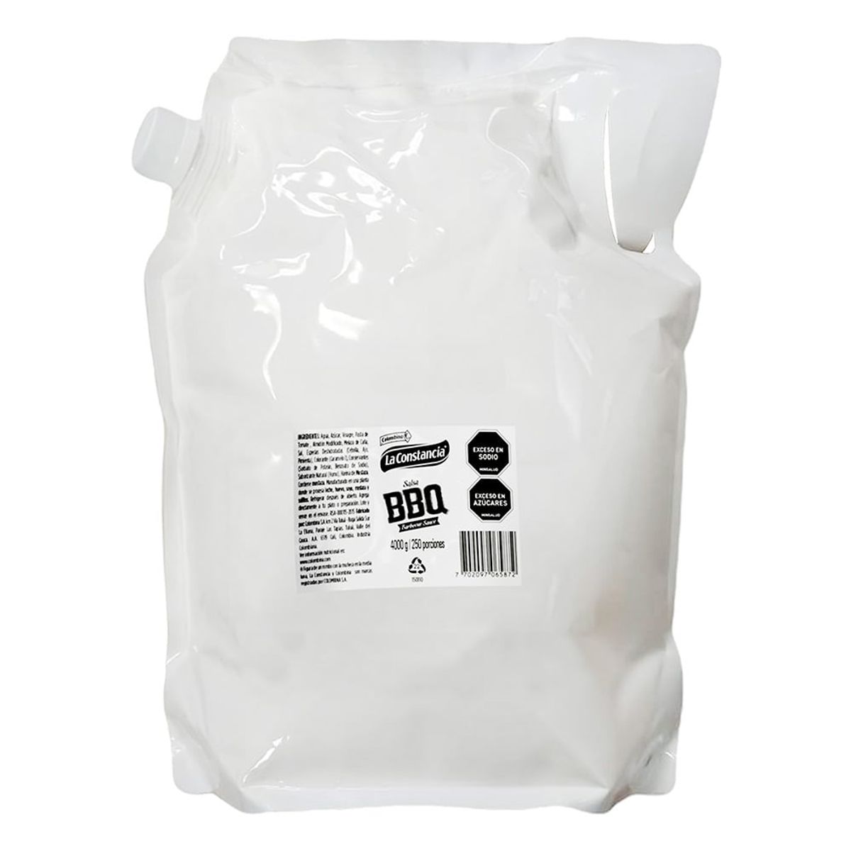 COLOMBINA - Salsa BBQ La Constancia X 4000g