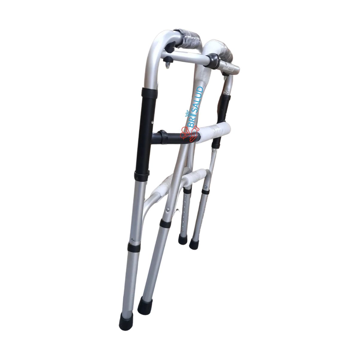 GENERICO - Caminador Ortopédico Doble Función En Aluminio Rojo