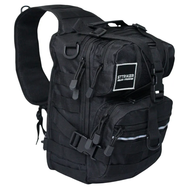 GENERICO - Morral Manos Libres Militar Sttriker Táctica 20l Gym Asalto.