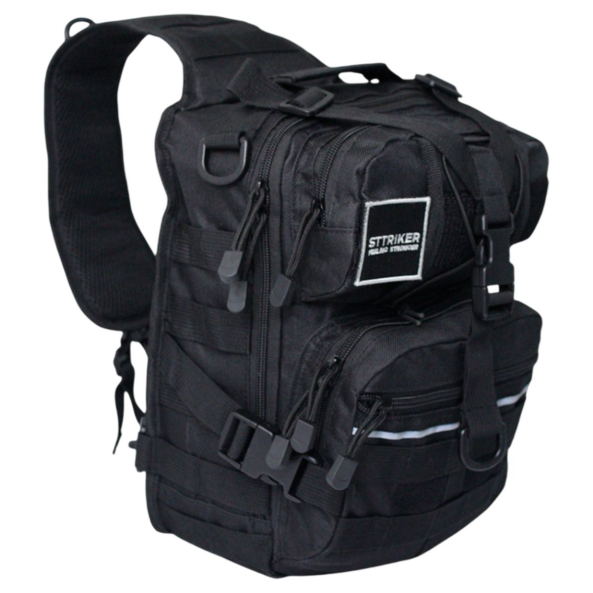 GENERICO - Morral Manos Libres Militar Sttriker Táctica 20l Gym Asalto