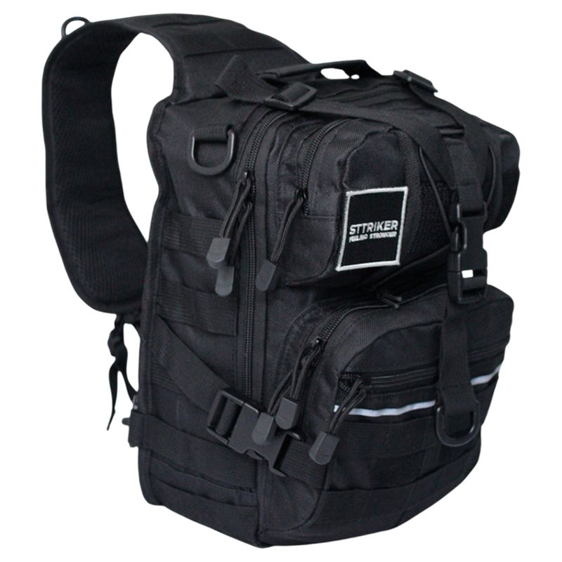GENERICO - Morral Manos Libres Militar Sttriker Táctica 20l Gym Asalto.