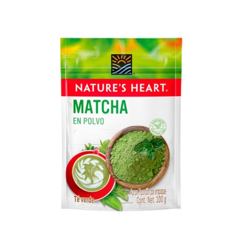 NATURES HEART - Té Matcha en Polvo Natures Heart X 100g