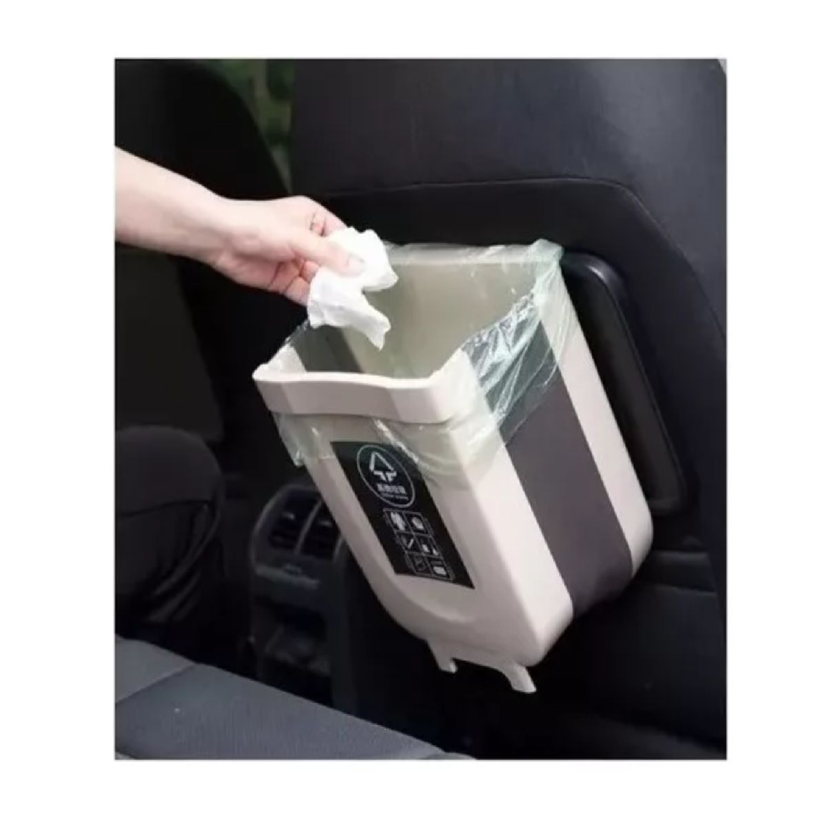 GENERICO - BOTE DE BASURA PARA PARED PLEGABLE