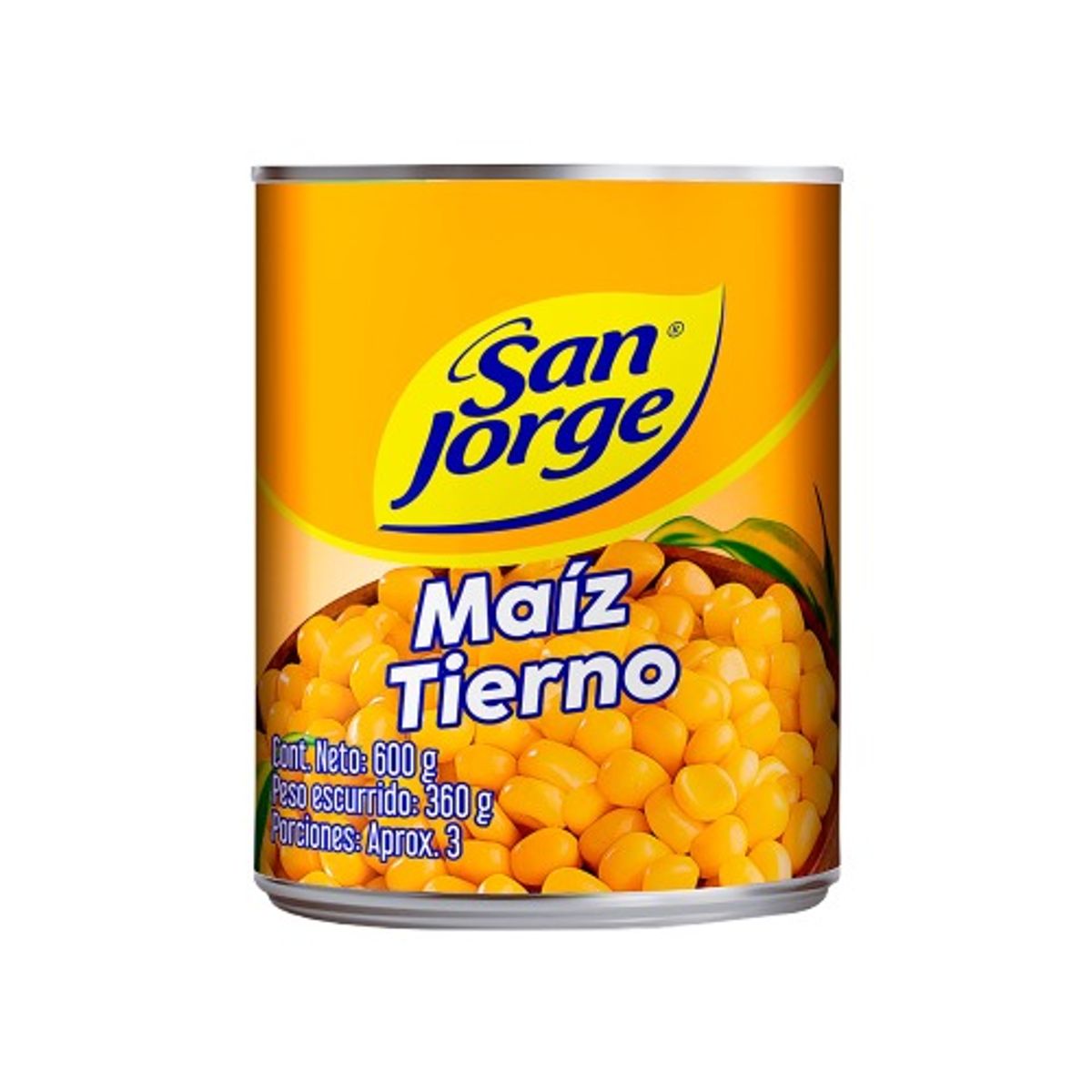 SAN JORGE - Maíz Tierno San Jorge X 600g