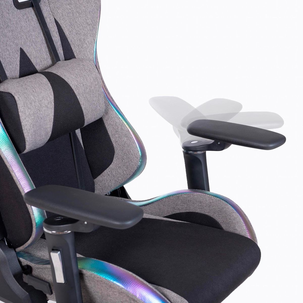 MUEBLES FIOTTI - Silla gamer gris Fiotti Madazi