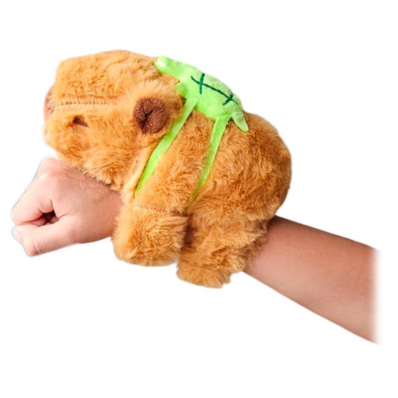 GENERICO - Peluche Pulsera Capibara Manilla Muñeco Brazalete 17cm Cafe