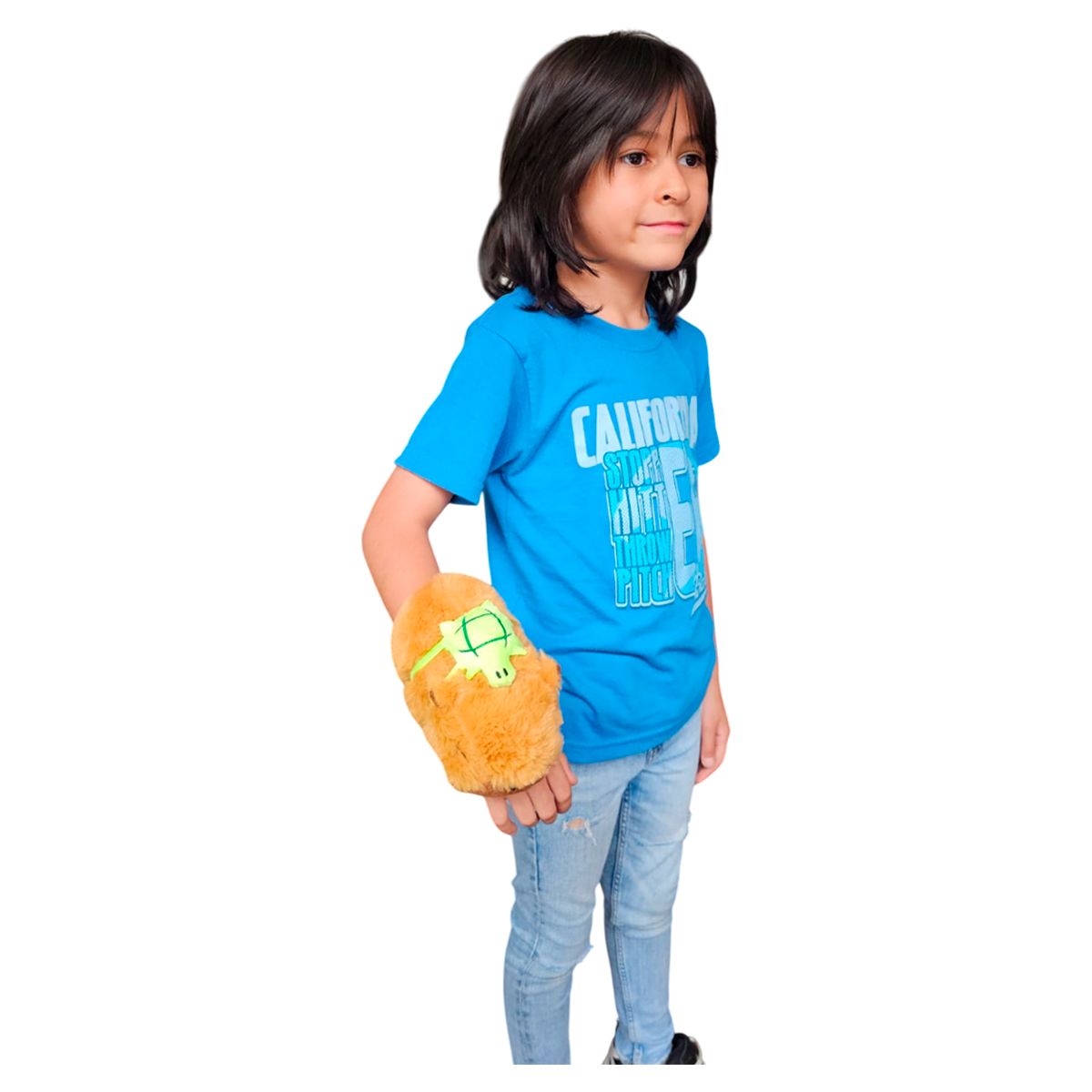 GENERICO - Peluche Pulsera Capibara Manilla Muñeco Brazalete 17cm Cafe