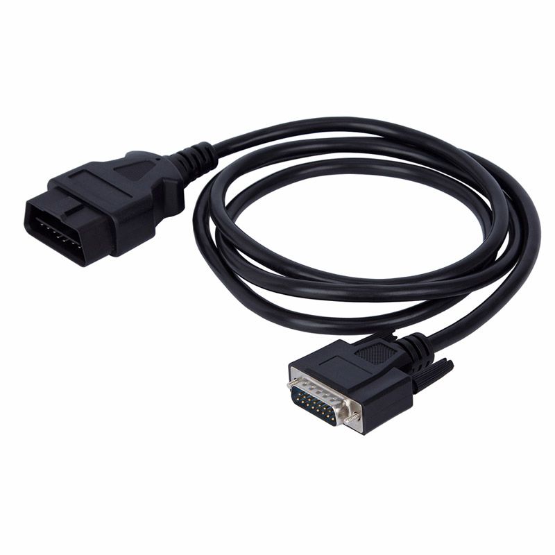 GENERICO - Cable Conector Principal Obd Escaner Autel 15 PINES macho