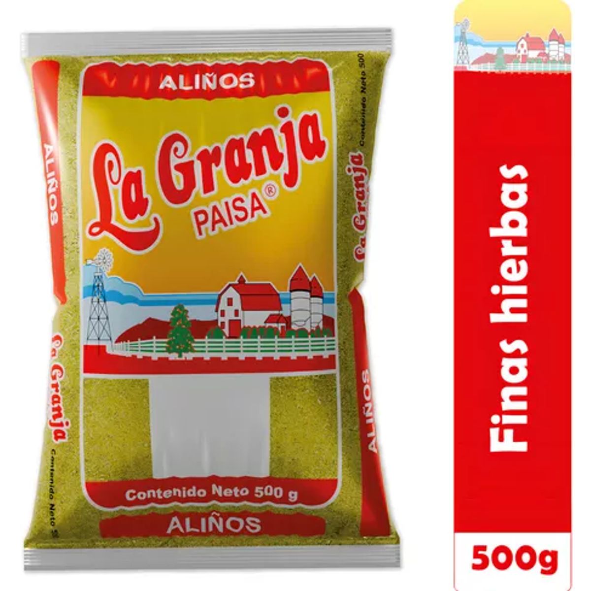 LA GRANJA PAISA - Condimento Completo Finas Hierbas La Granja Paisa X 500g