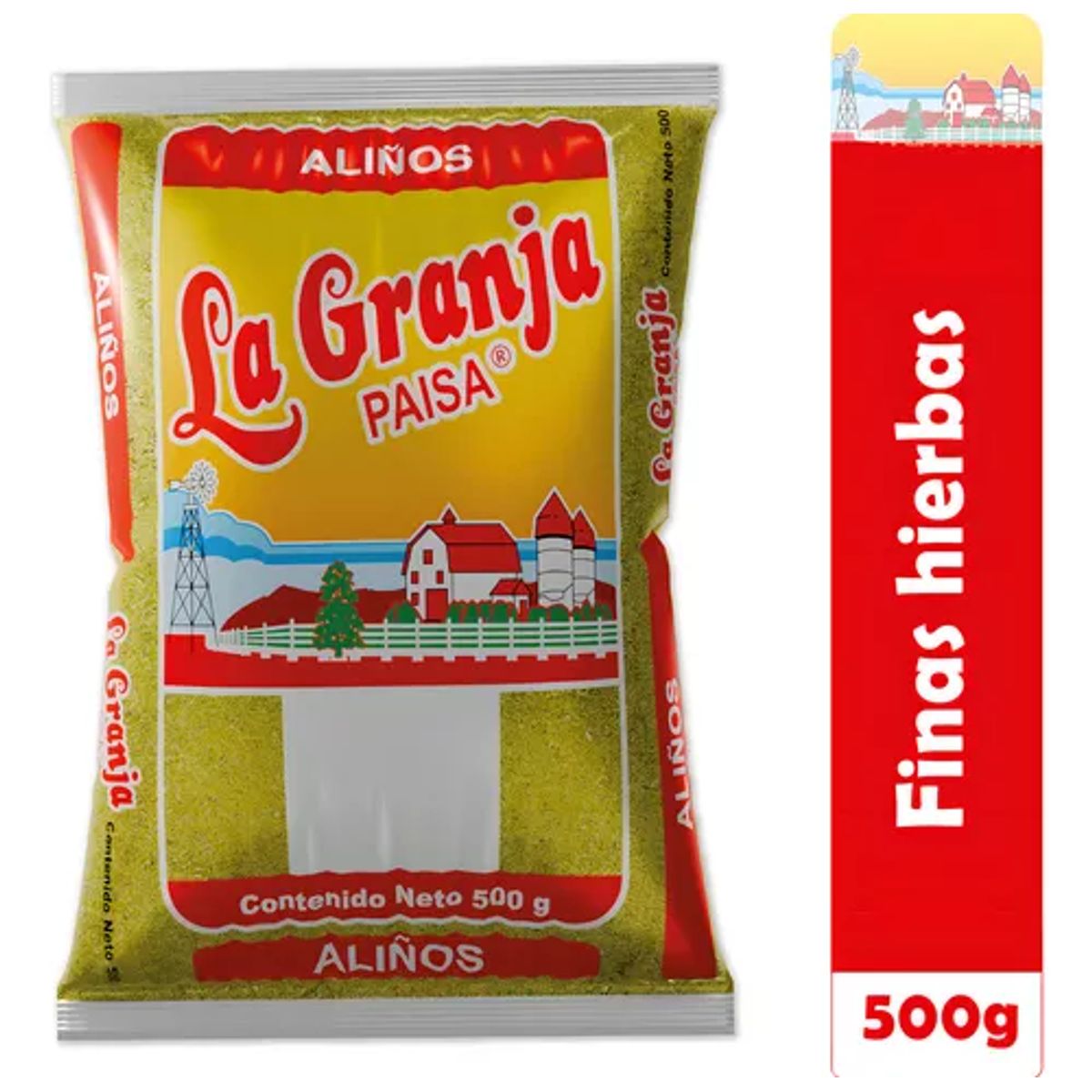 LA GRANJA PAISA - Condimento Completo Finas Hierbas La Granja Paisa X 500g