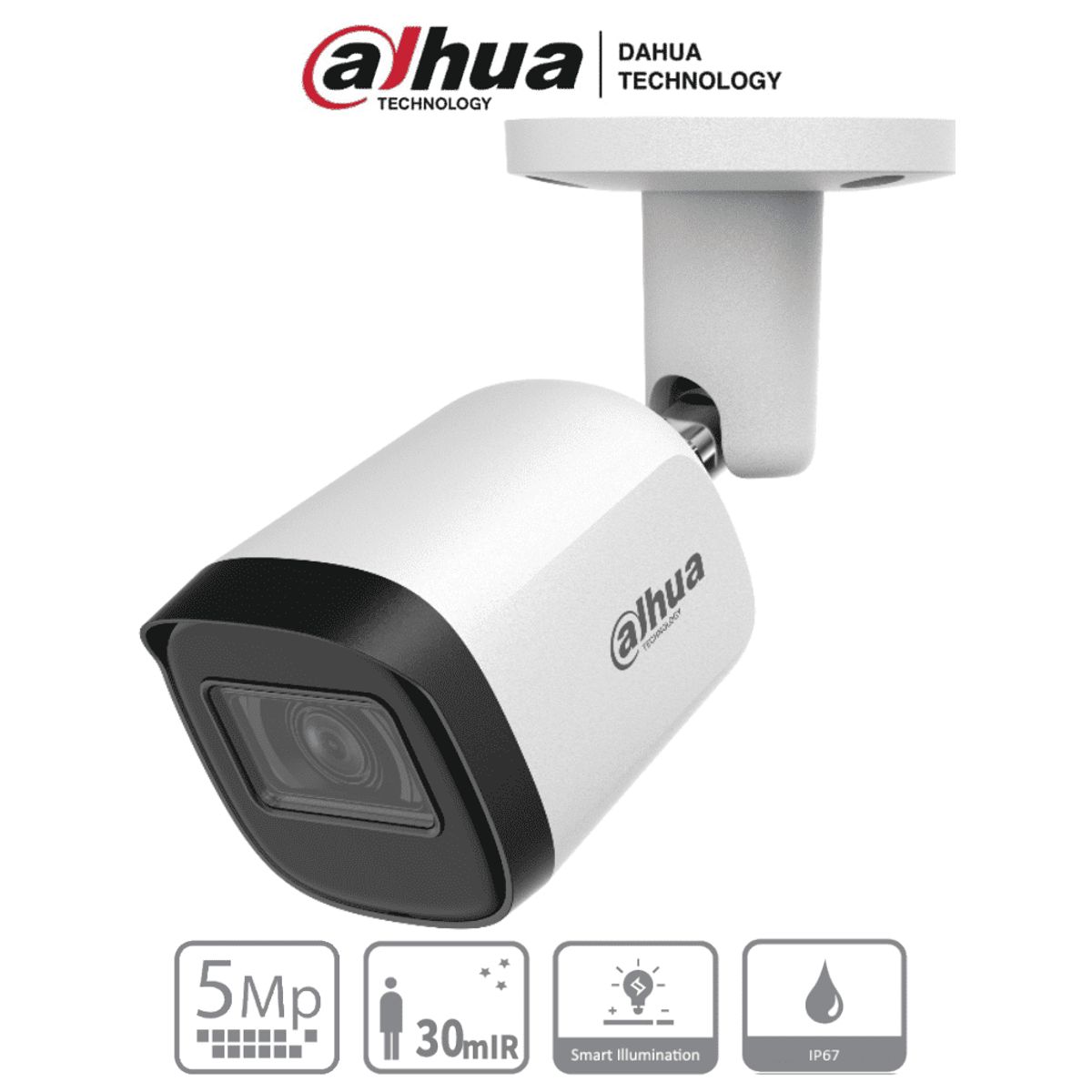 DAHUA - CAMARA DE SEGURIDAD 5 MEGAPIXELES 4 EN 1 1/2,7" CMOS