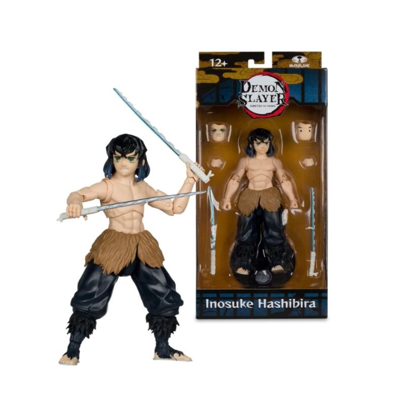MC FARLANE - Figura Inosuke  McFarlane Toys Exclusiva con Rostros