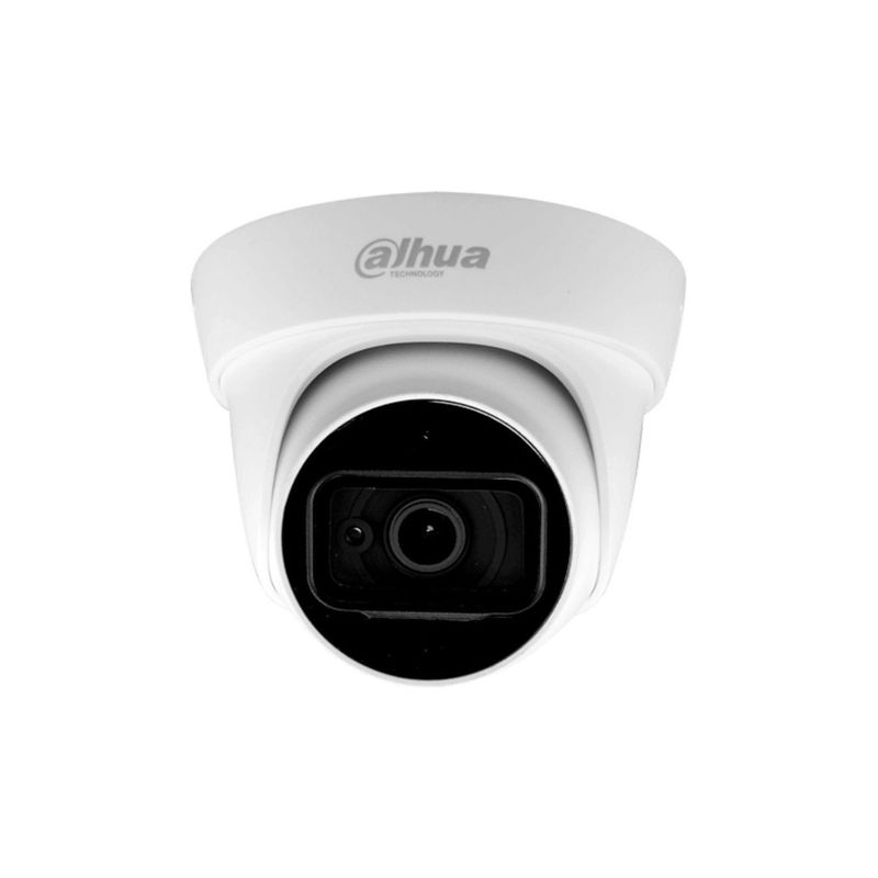 DAHUA - CAMARA DOMO 2MP HDCVI 4 EN 1,D/N REAL,IR LED 30M,2.8MM,IP67,METALICA