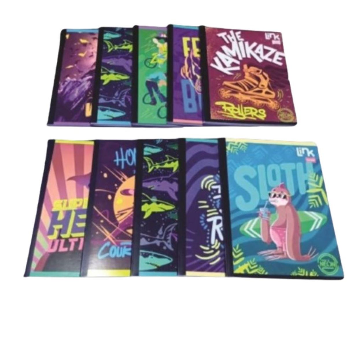 GENERICO - Cuaderno Cosido Cuadriculado 100 Hojas X 10 Niño