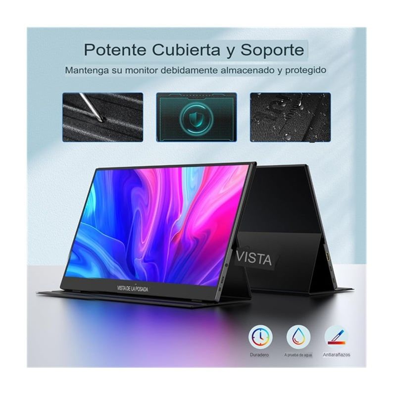 GENERICO - Monitor Portatil Innoview 15,6" Monitor FHD 1920 x 1080P 60Hz