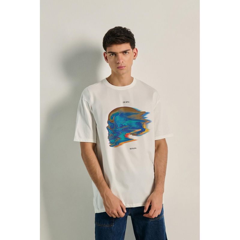 KOAJ - KOAJ Camiseta oversize manga corta de Born Roads HOMBRE