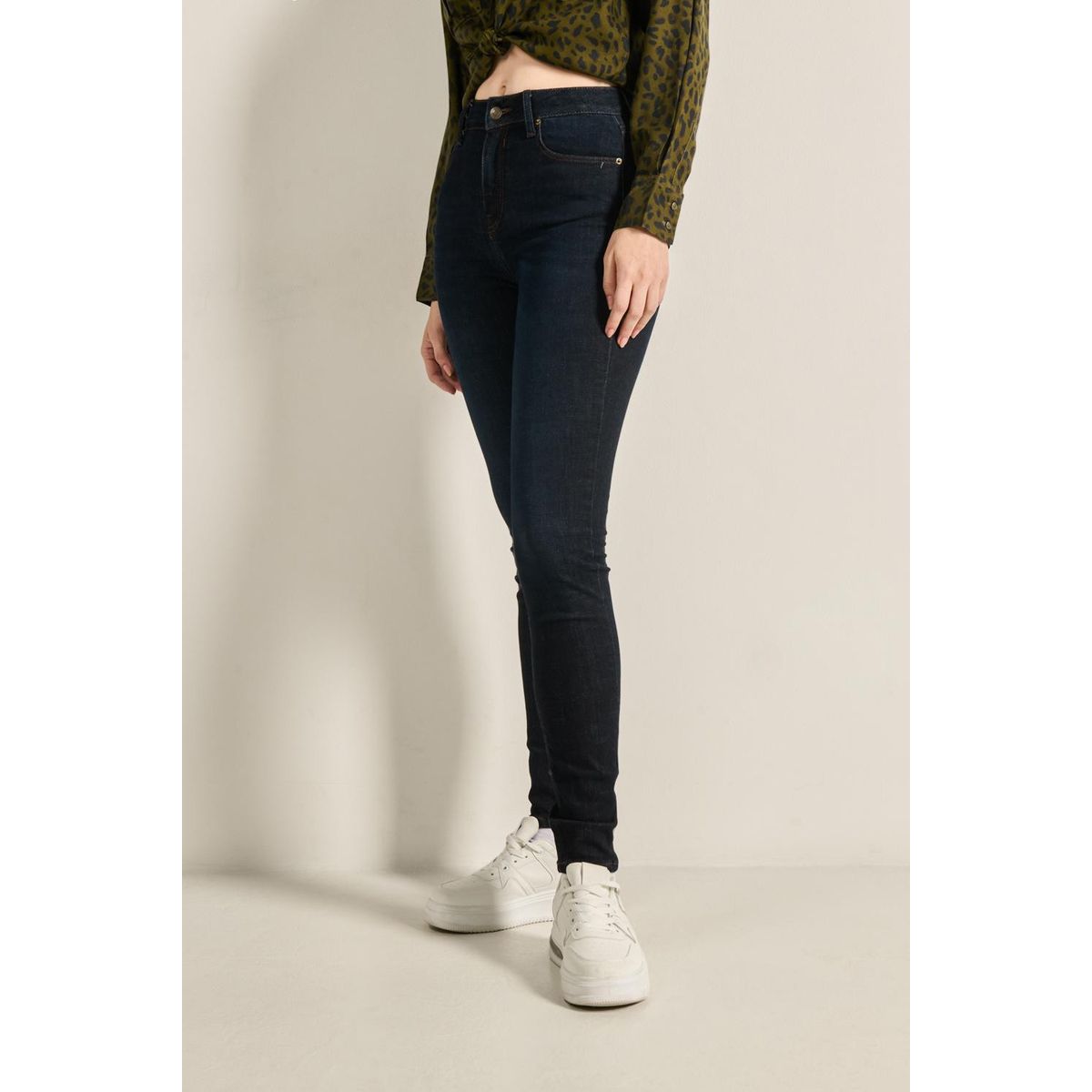 KOAJ - KOAJ Jean jegging azul intenso ajustado con tiro alto