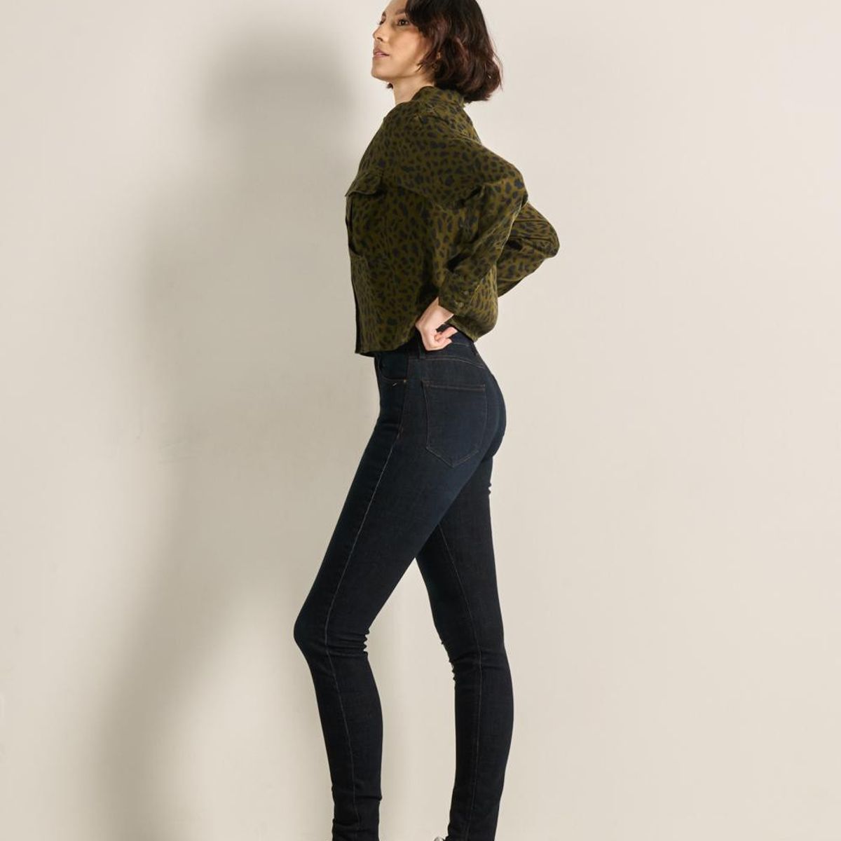 KOAJ - KOAJ Jean jegging azul intenso ajustado con tiro alto