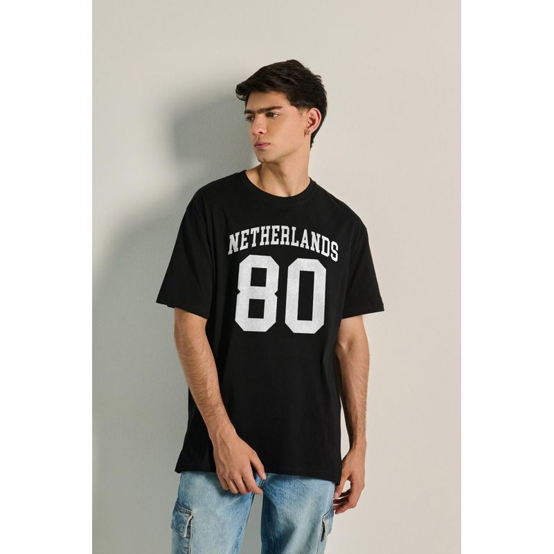 KOAJ - KOAJ Camiseta oversize manga corta de NETHERLANDS 80 HOMBRE