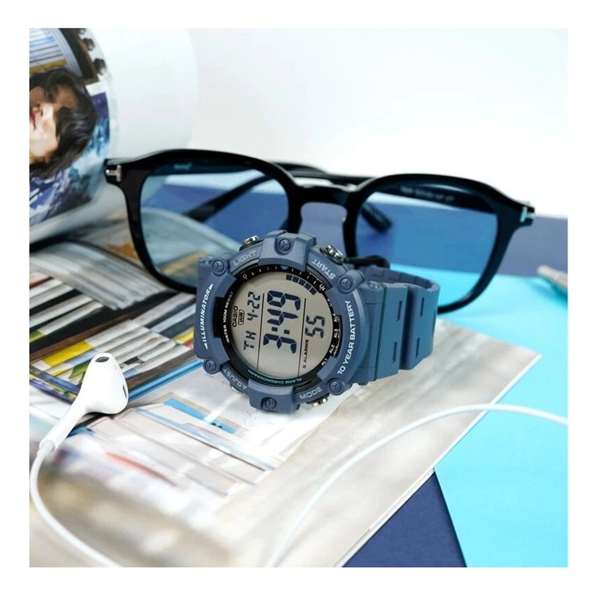 CASIO - Reloj Casio AE-1500WH-2A Deportivo