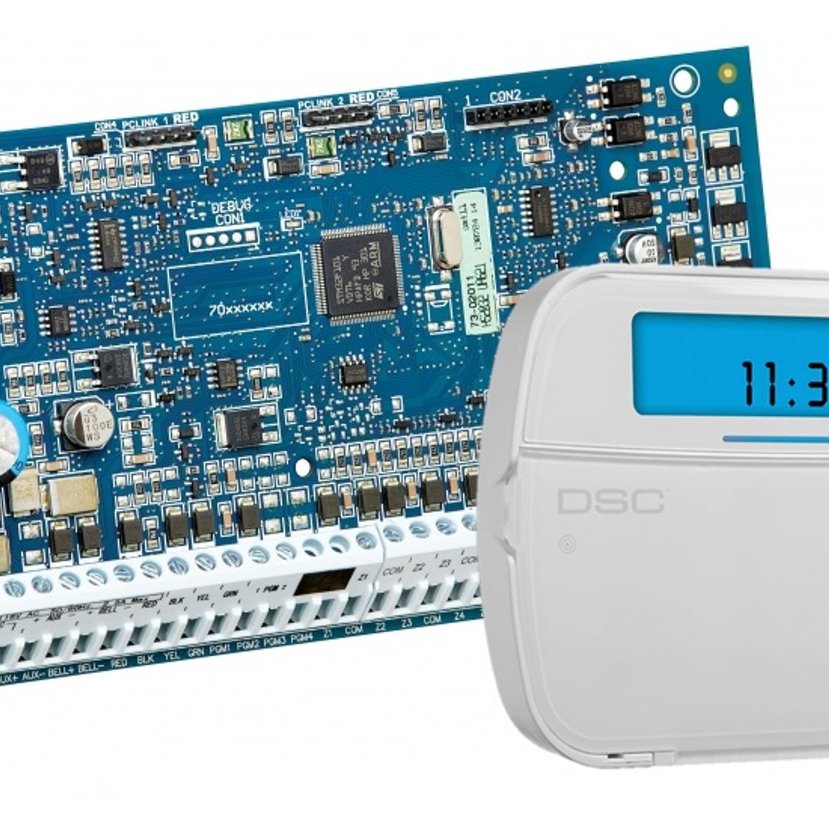 DLP - KIT PANEL NEO 32 ZONAS HS2032 + TECLADO NEO HS2LCN DSC ALARMA