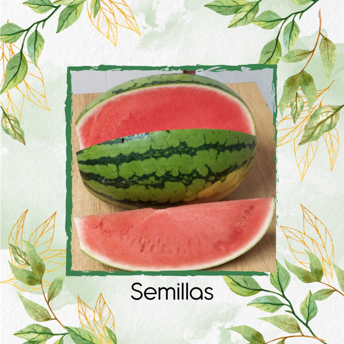 GENERICO - 200 Semillas Orgánicas De Fruta Sandia Jubilee