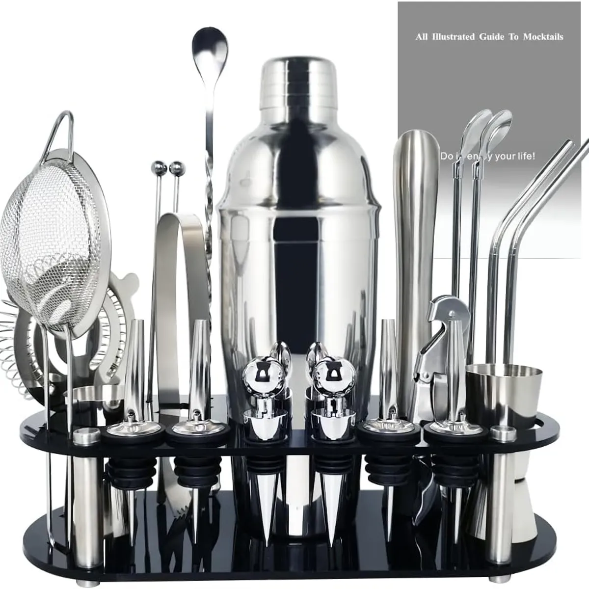 KOBALT - Juego de cocteleria 21 Piezas