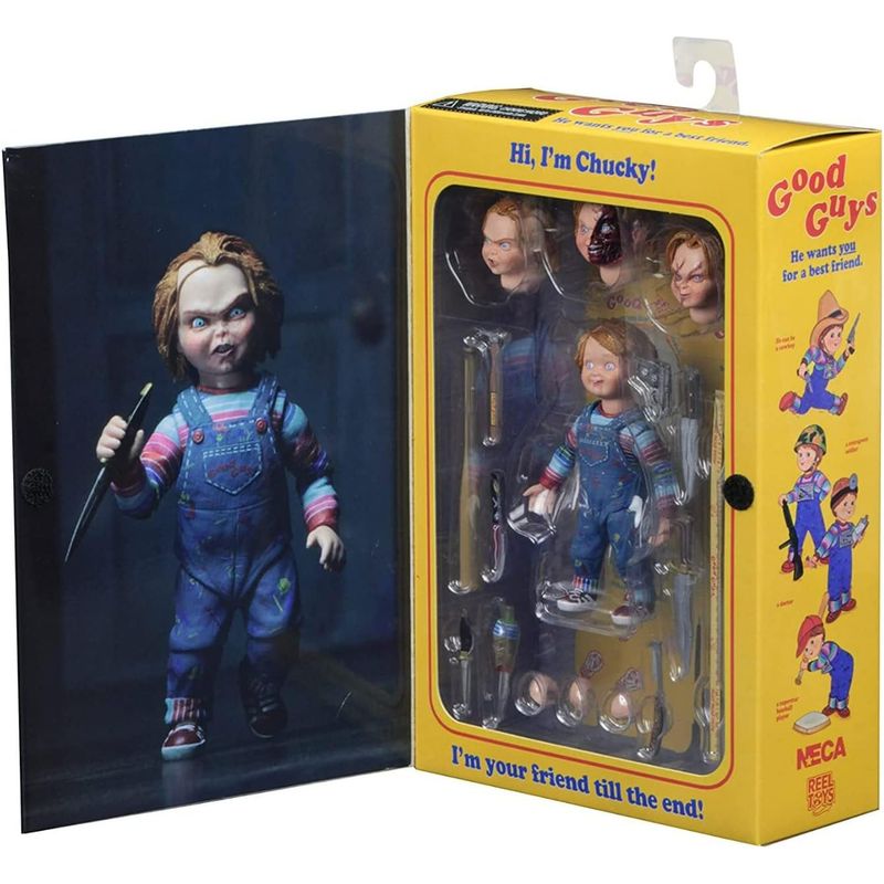 JENECA - Chucky Figura De Acción Chucky Good Guys Neca Ultimate