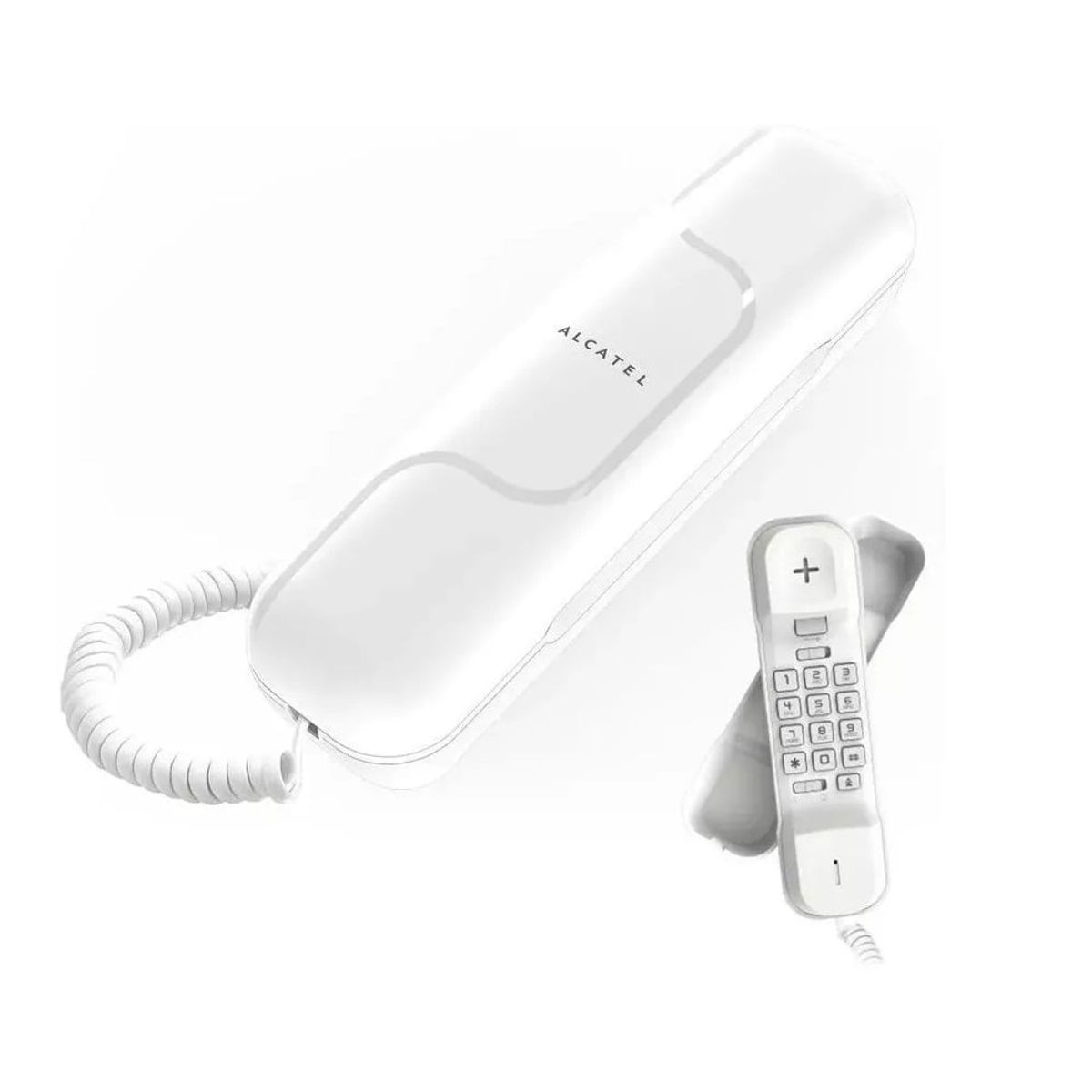 ALCATEL - Teléfono Alcatel T06 Alámbrico Fijo Blanco