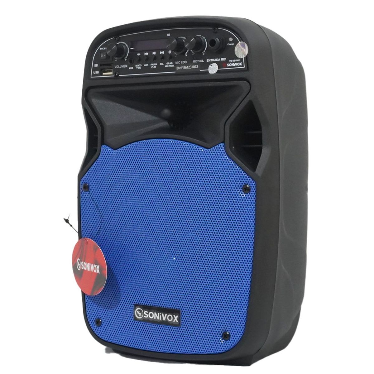 SONIVOX - Cabina De Sonido Profesional Recargable Bt Sonivox VS-SS1862