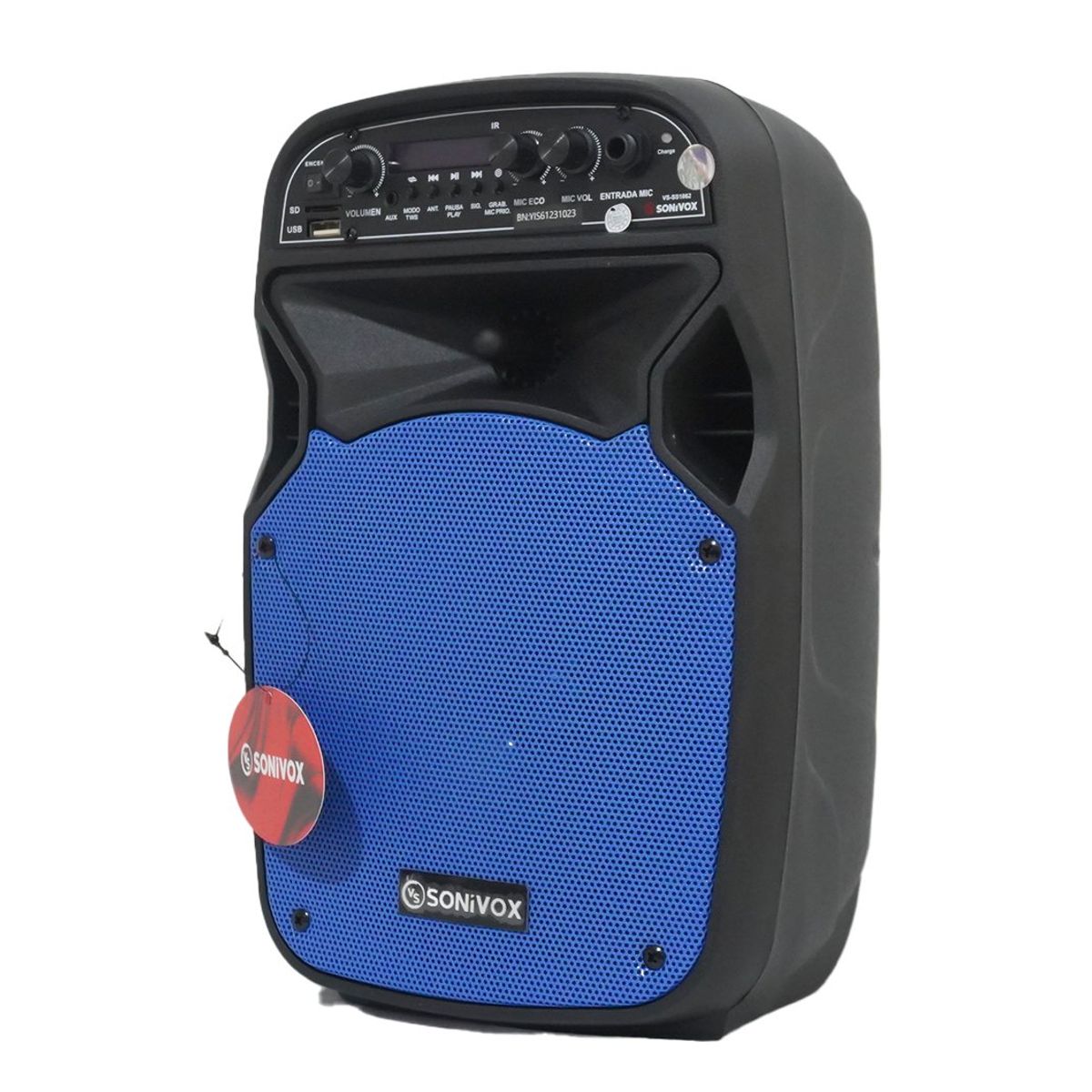 SONIVOX - Cabina De Sonido Profesional Recargable Bt Sonivox VS-SS1862