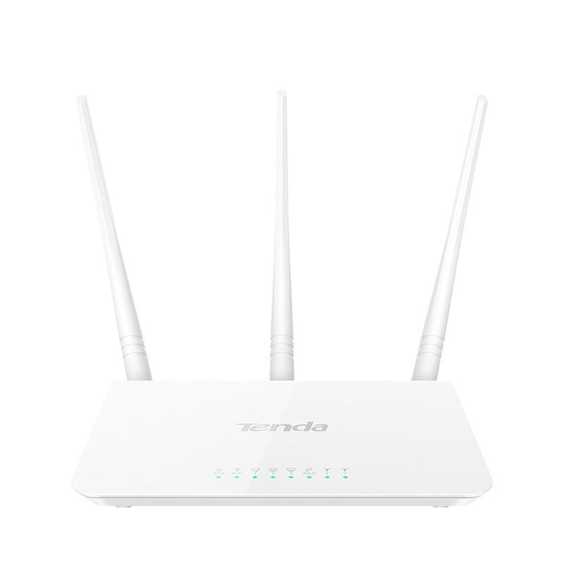 ZER - ROUTER REPETIDOR TENDA INALÁMBRICO F3 ALTO RENDIMIENTO