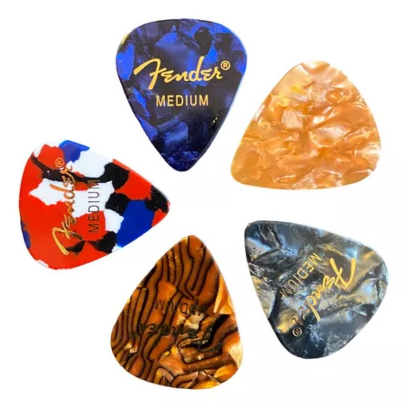 FENDER - Picks - Pajuelas - Pua Guitarra