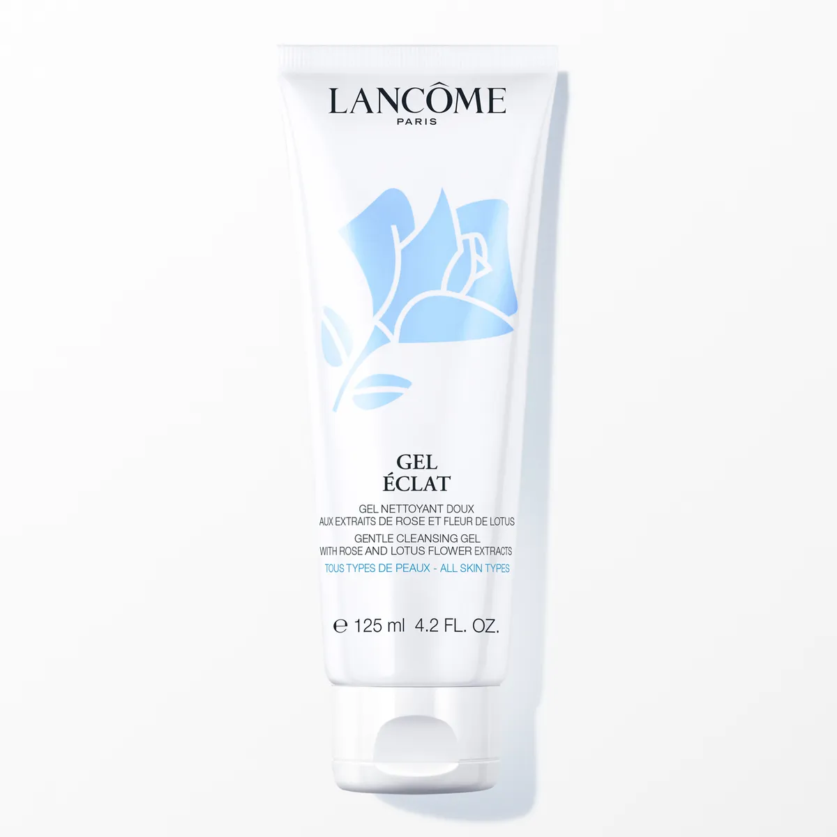 LANCOME - Limpiador DiarioFace Cleansing Eclat  Lancome para Todo tipo de piel 125 ml