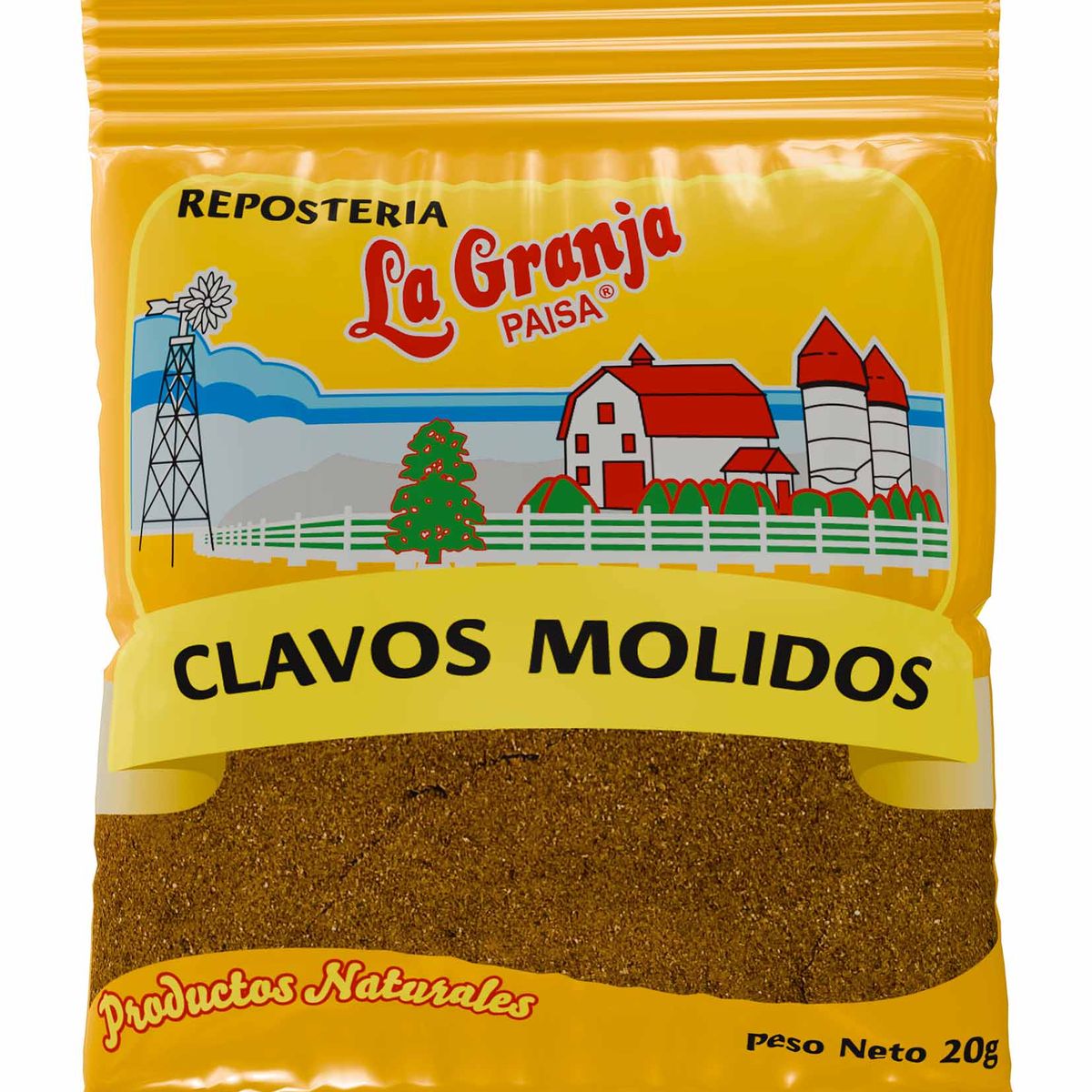 LA GRANJA PAISA - Clavos de Olor Molidos La Granja Paisa 20g x3unds 60g