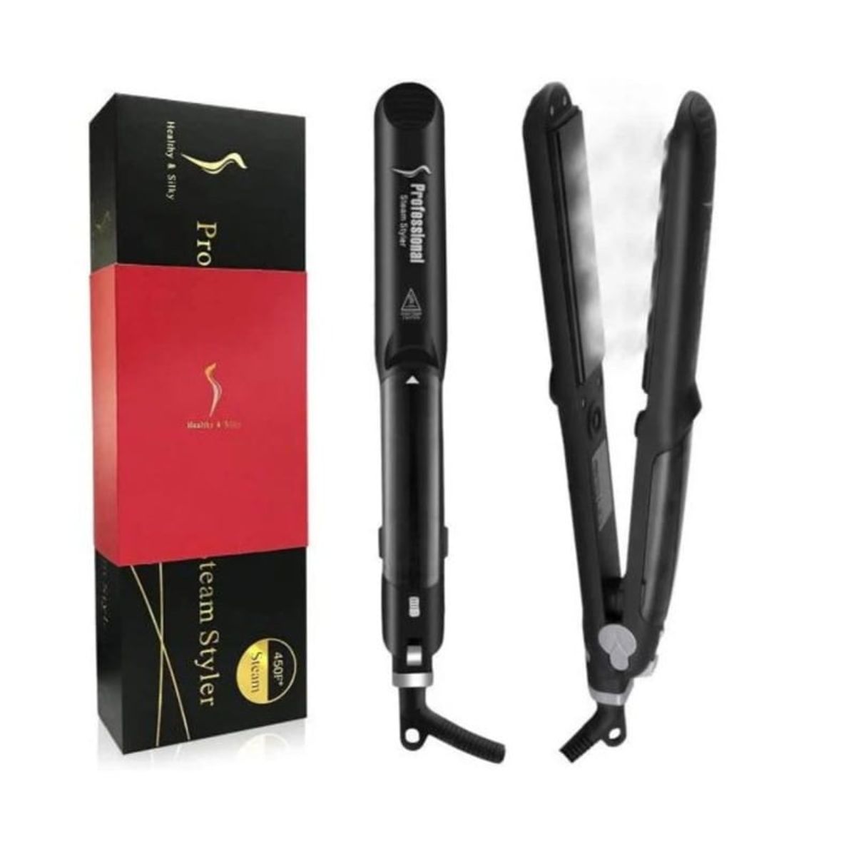 SKY - Plancha De Pelo Original Profesional A Vapor  3 años de garantía +OBS