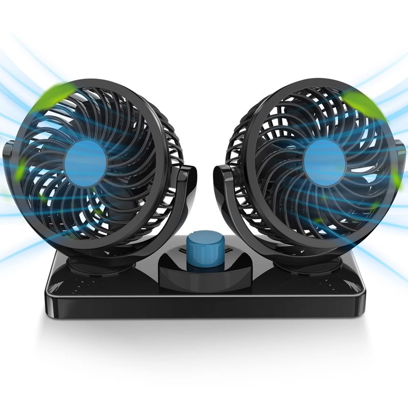 GENERICO - Ventilador Para Carro  (x2)