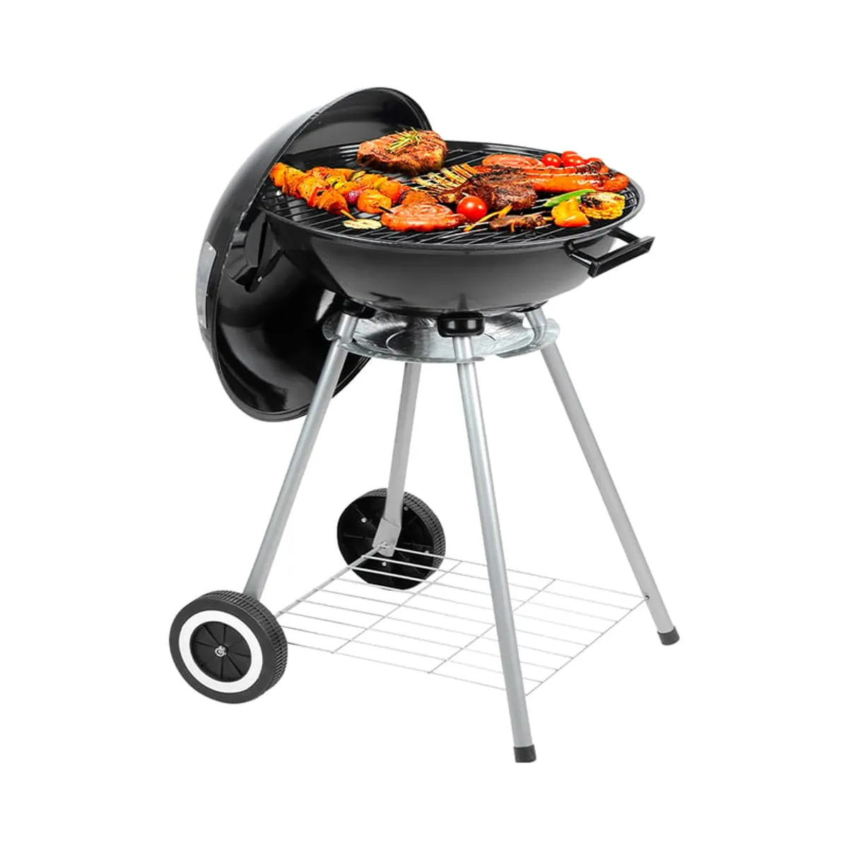 SKY - Asador A Carbón Bbq Portable Parrilla Barril Grill NO GENERICO