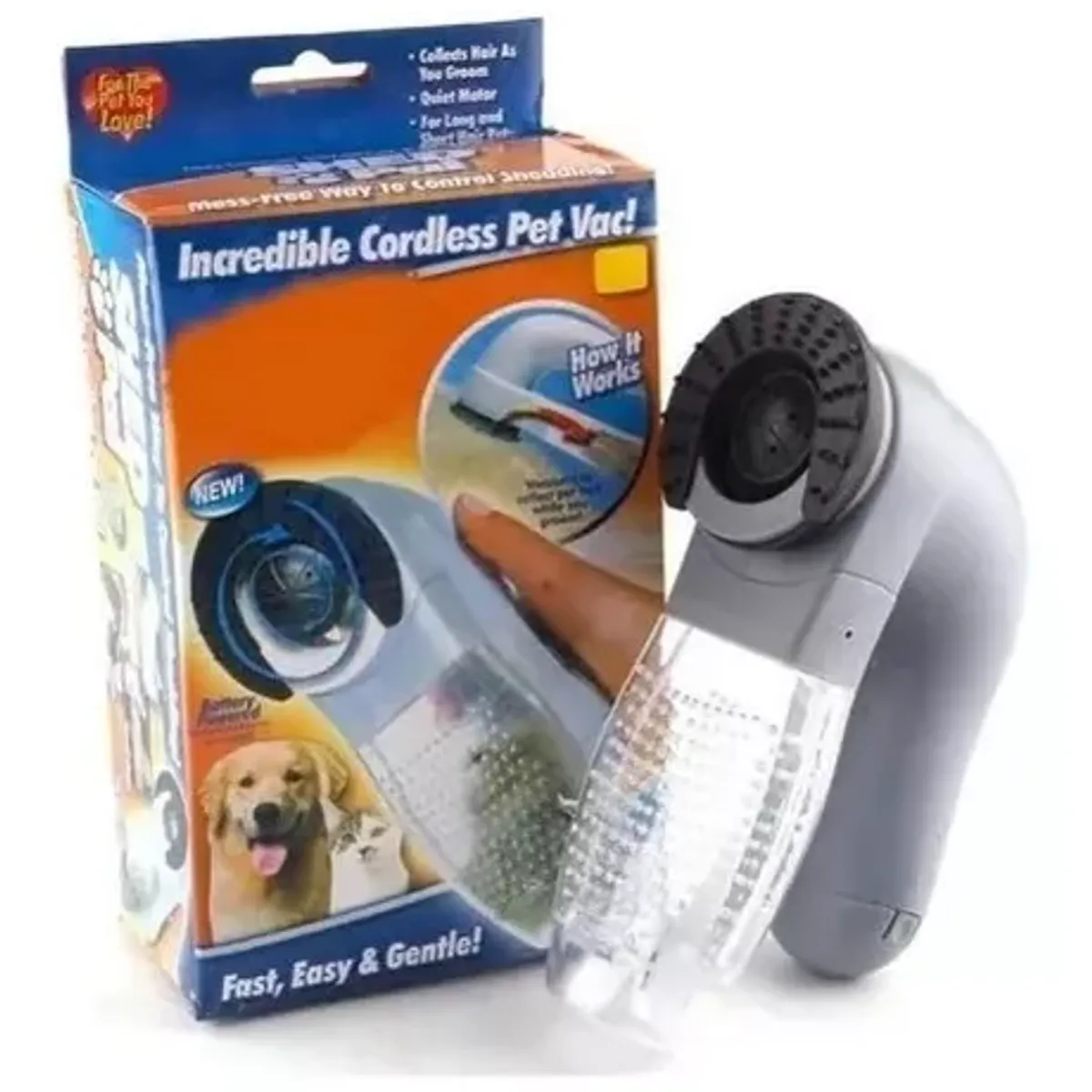 GENERICO - Aspiradora Shed Pal Recogedor De Pelo Mascota Perros Y Gato