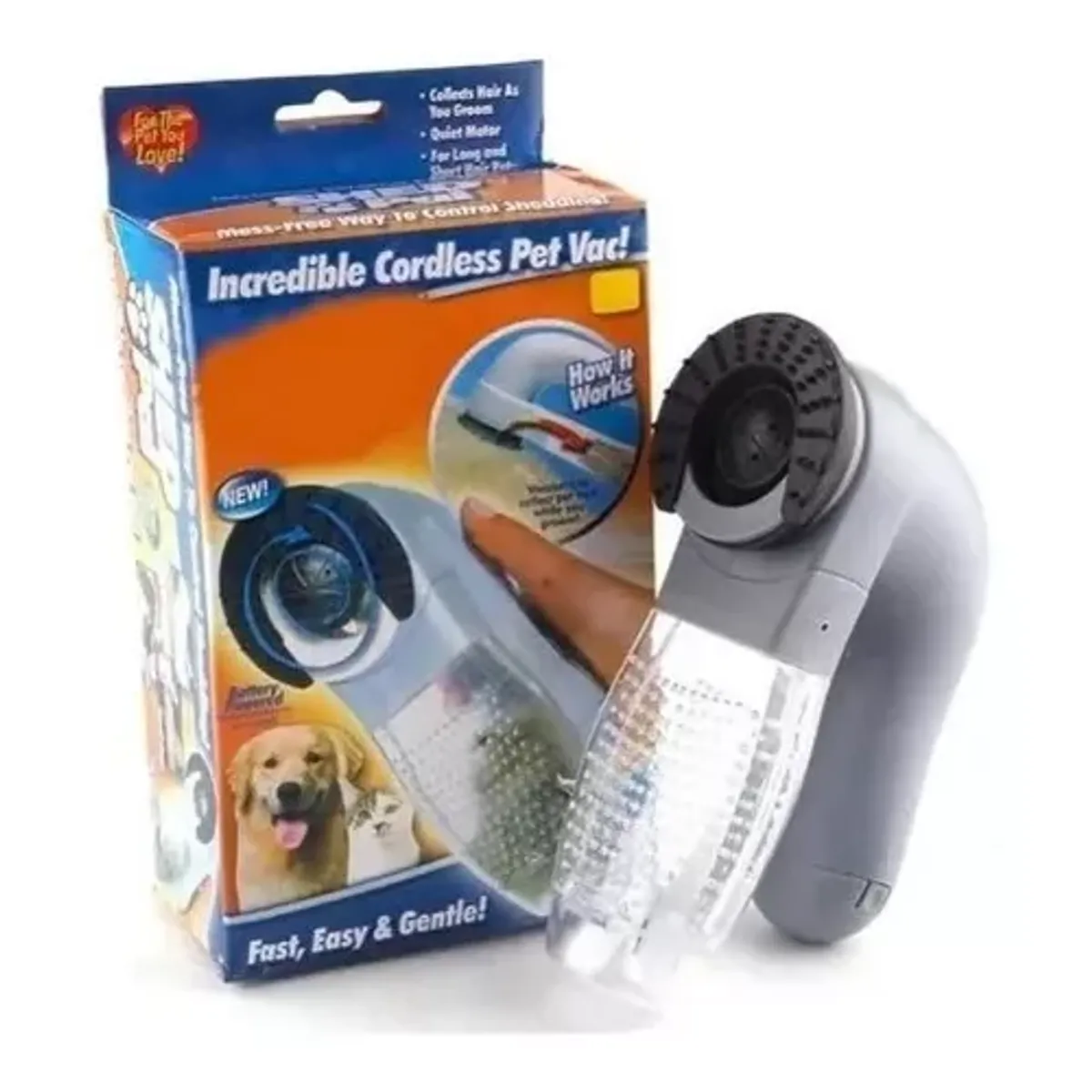 GENERICO - Aspiradora Shed Pal Recogedor De Pelo Mascota Perros Y Gato