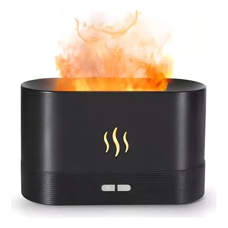 GENERICO - Humidificador Difusor Aromas Chimenea Esencia Aromaterapia