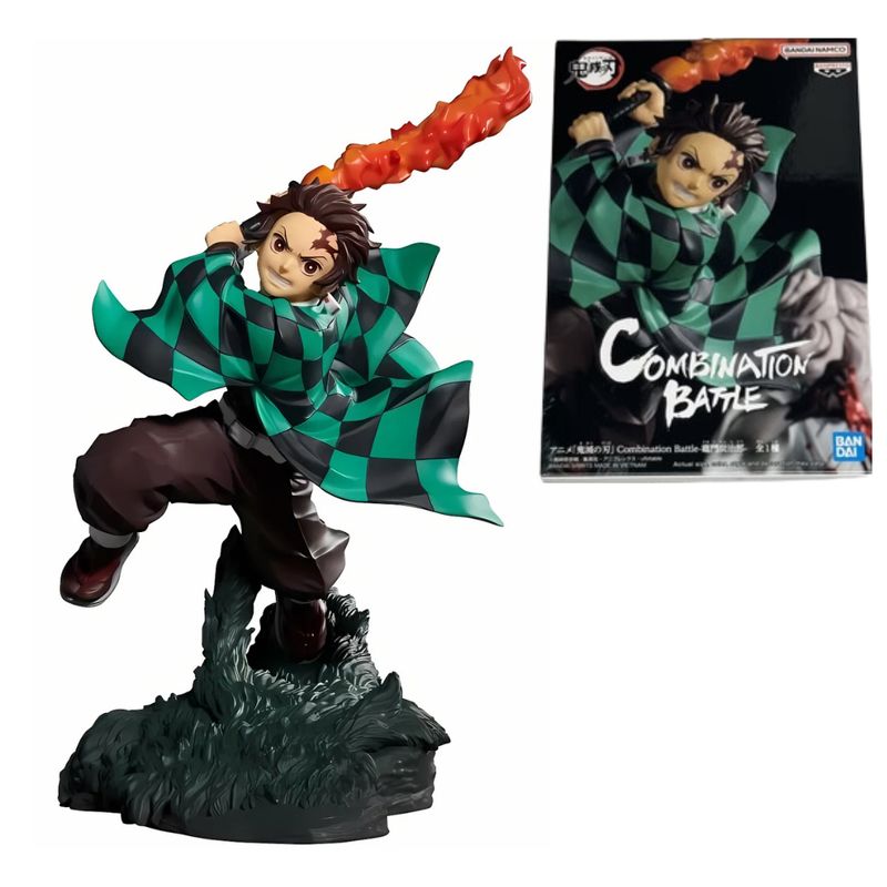 BANPRESTO - Figura Demon Slayer Tanjiro Combination Battle Banpresto