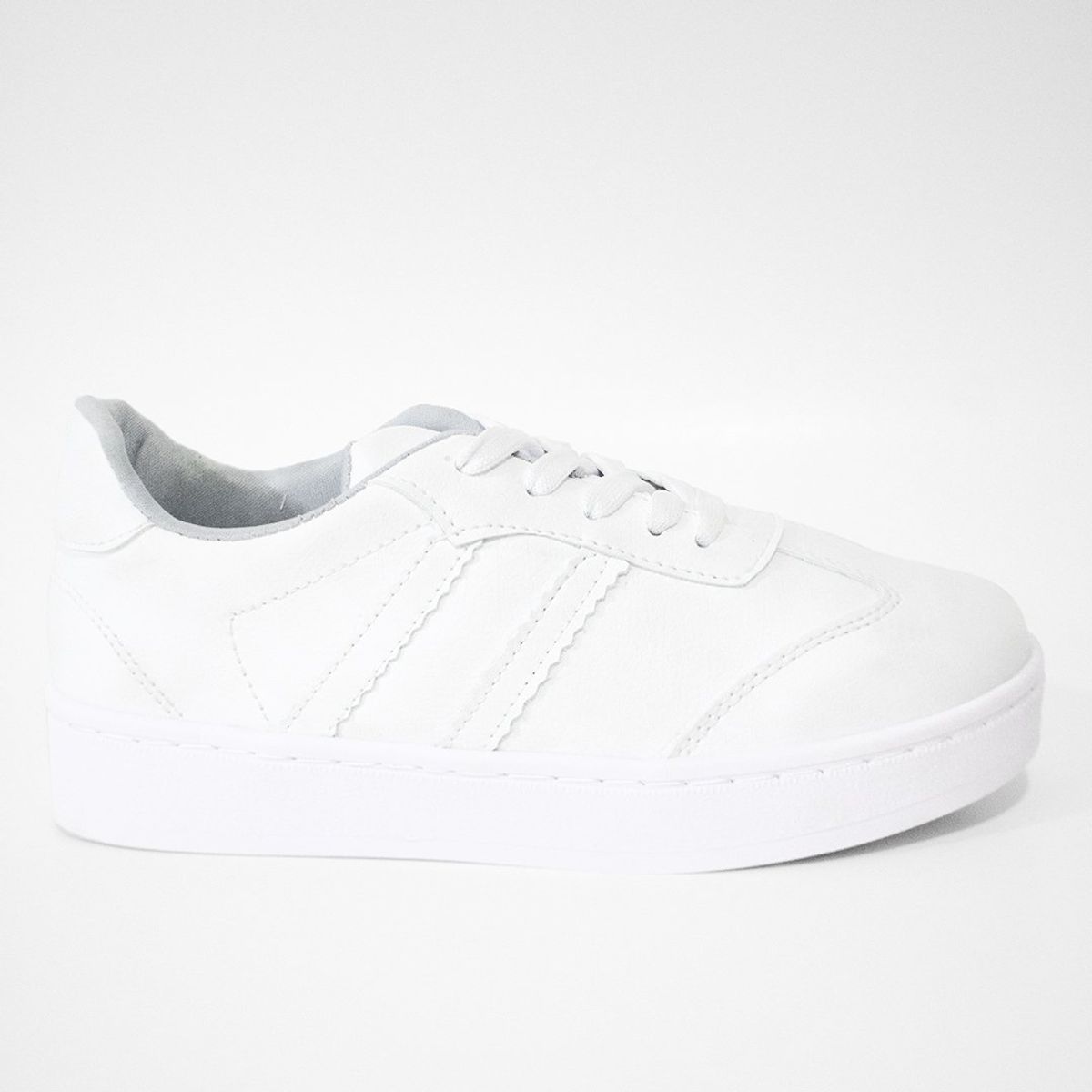 PRICE SHOES - Price Shoes Tenis escolar 25202COLDBLANCO