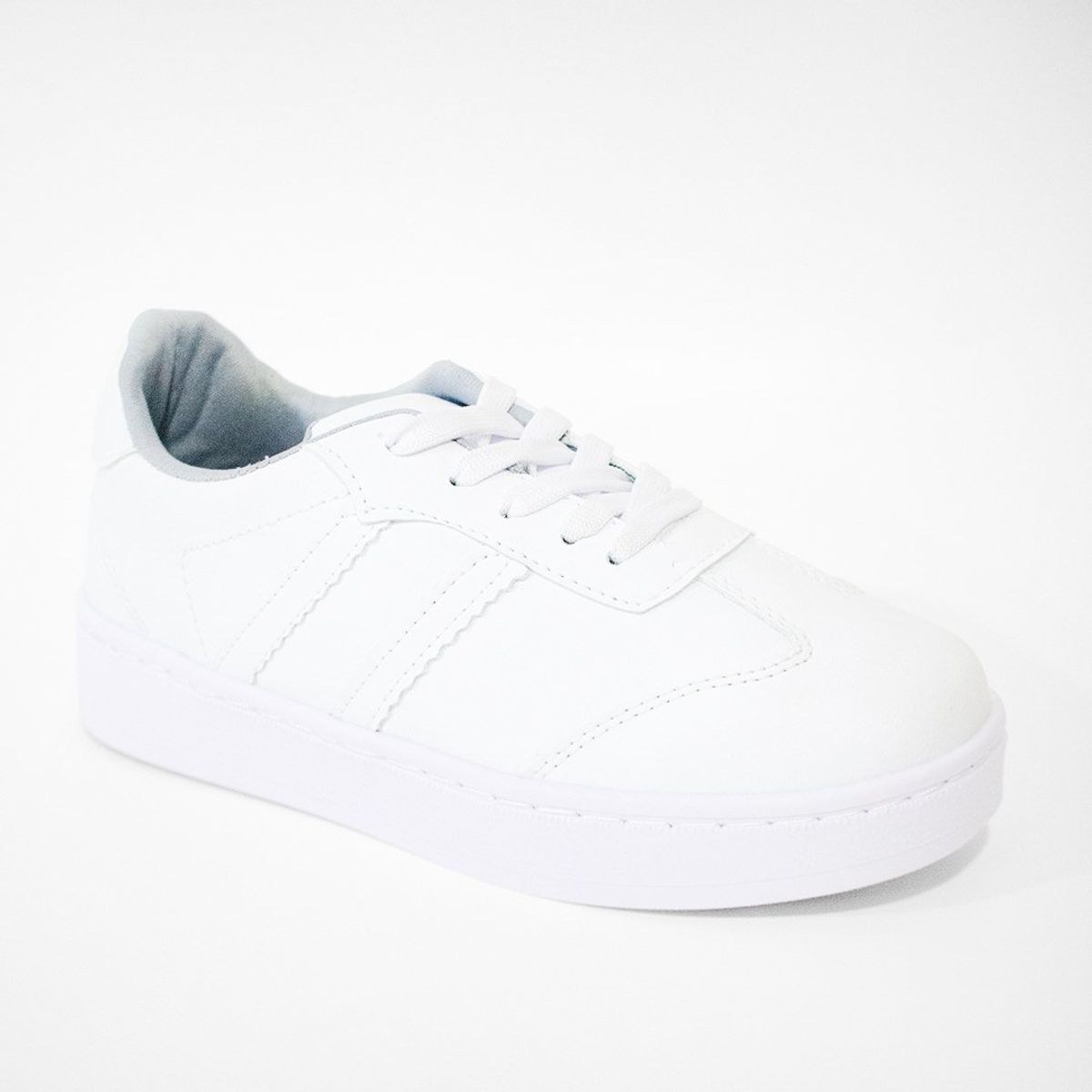 PRICE SHOES - Price Shoes Tenis escolar 25202COLDBLANCO