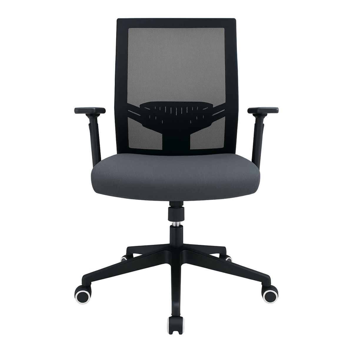 ZER - SILLA OFICINA BASE NYLON CON BRAZOS GRADUABLES SOPORTE LUMBAR MASAKI_.