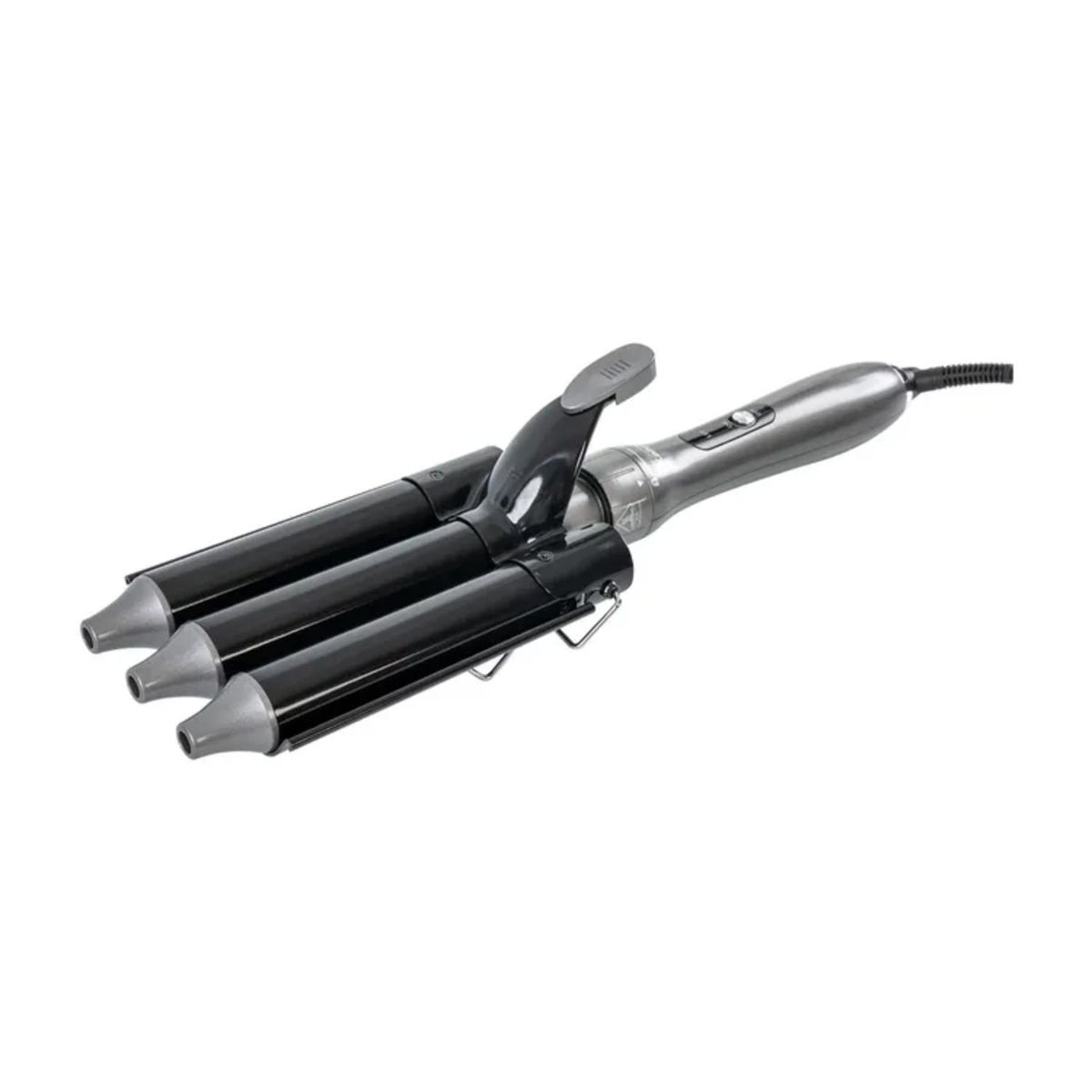 KALLEY - Pinza Rizadora de Cabello KALLEY 4 en 1 K-OBI Plateado