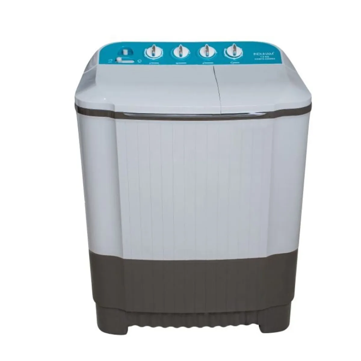 INDUHAM - LAVADORA SEMIAUTOMÁTICA DOBLE TINA 7 KGS MARCA INDUHAM HAM70-2208SA COLOR BLANCO 110V