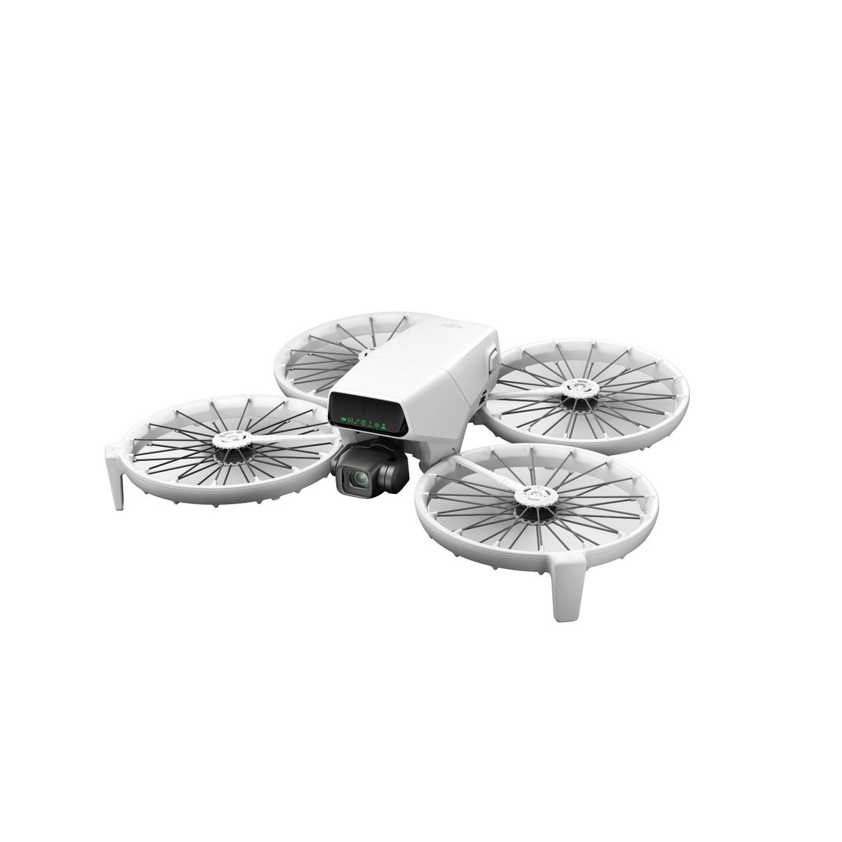 DJI - Drone Dji Flip 4k 60 Fps Rc2 Pantalla Combo 3 Baterias