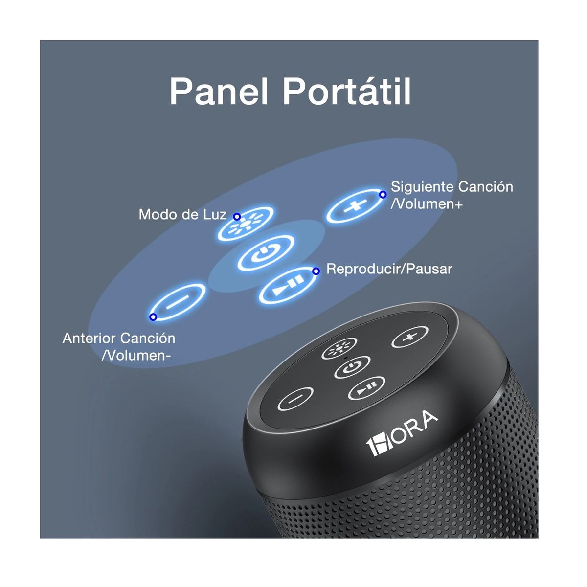 1 HORA - Parlante Bluetooth portátil BOC242 1 hora